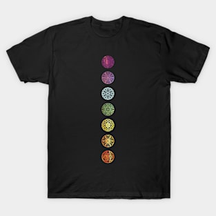 Chakras Mandalas Sacred Geometry T-Shirt